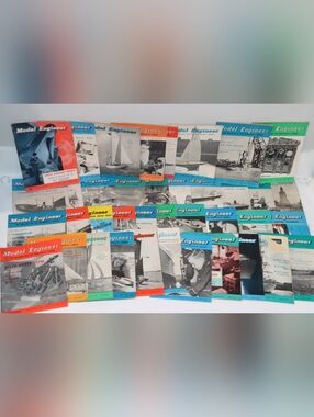 40 Model Engineer Magazines From The 1960's